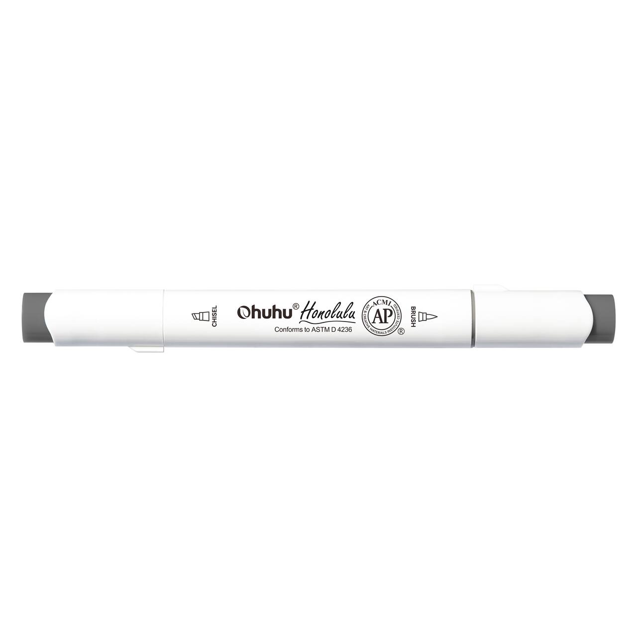 Ohuhu® Honolulu Brush & Chisel Dual Tip Marker
